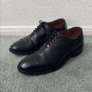 Allen Edmonds Park Avenue Cap Toe Dress Shoes Size 9.5 3E EEE Wide